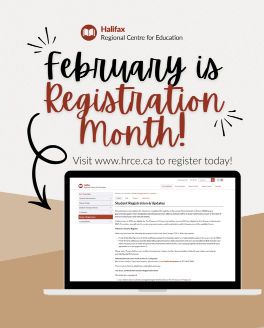 Registration Month Poster