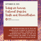 Truth and reconciliation poster