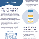 flu vaccine poster