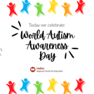 Autism awareness poster